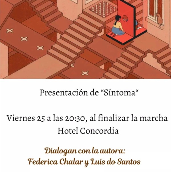 PRESENTACIÓN DEL LIBRO &quot;SÍNTOMA&quot; DE VALENTINA VIETTRO - EN EL HOTEL CONCORDIA