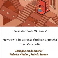 PRESENTACIÓN DEL LIBRO "SÍNTOMA" DE VALENTINA VIETTRO - EN EL HOTEL CONCORDIA