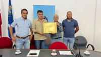 Intendente Lima reconoció al piloto Rodmey Bisio por su destacada trayectoria en el deporte motor
