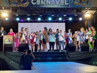 El intendente Lima corona a Ariane Godoy como Figura del Carnaval 2024