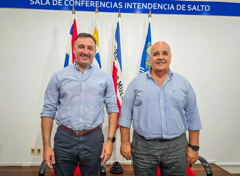 Francisco Blardoni asumió como intendente interino de Salto
