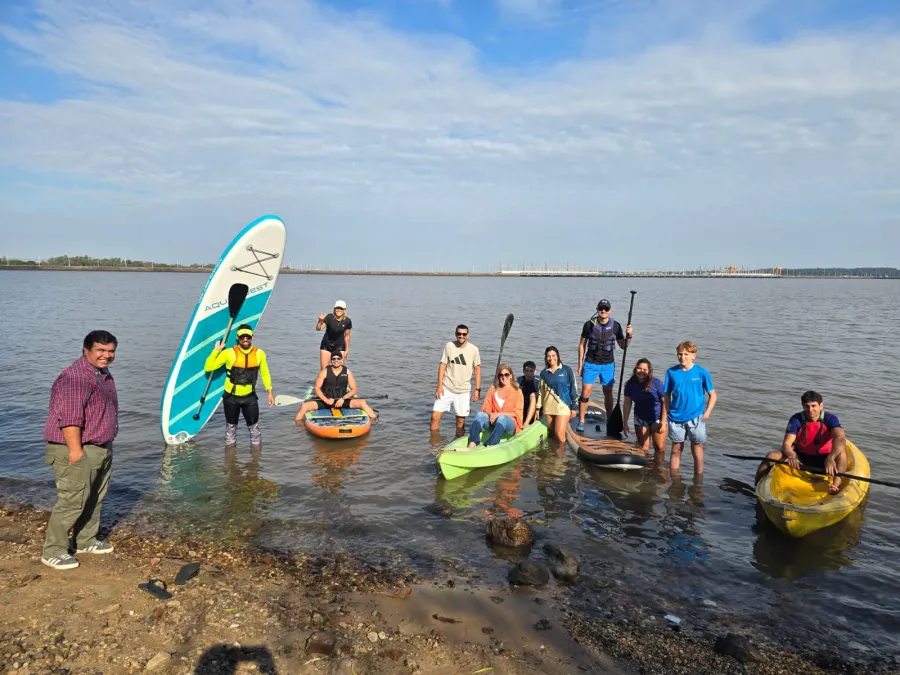 Comienza “Salto al Agua” con remadas inaugurales en el río Uruguay